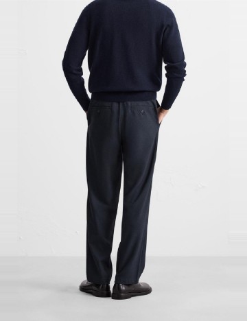 Pantaloni Zra, albastru