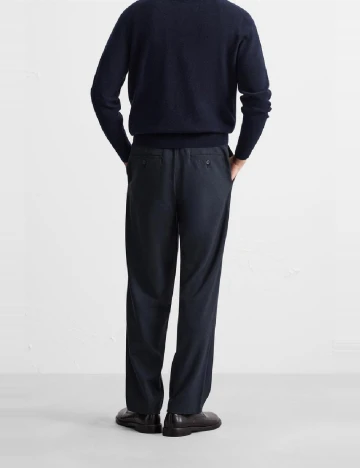 Pantaloni Zra, albastru