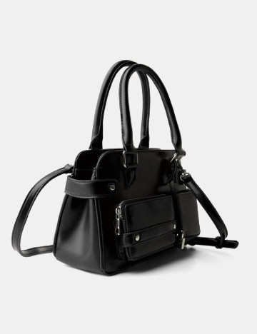 Geanta Bershka, negru