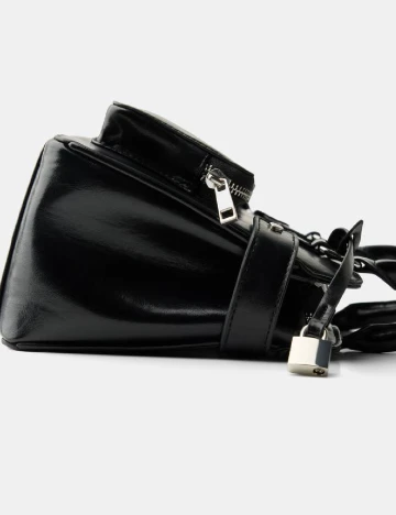 Geanta Bershka, negru