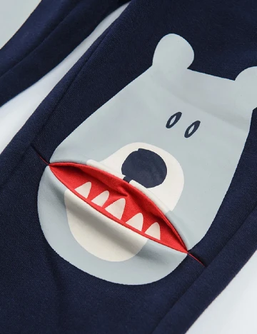 Pantaloni Cool Club, bleumarin Albastru