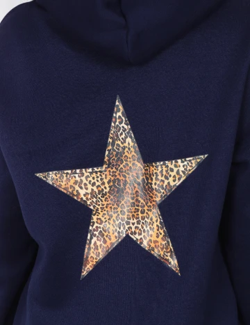 Hanorac Shein Kids, bleumarin Albastru