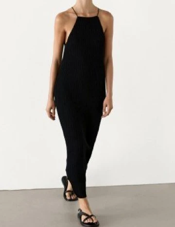 Rochie medie Massimo Dutti, negru
