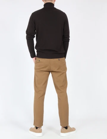 Pantaloni Zara, kaki Verde