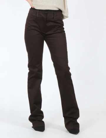 Pantaloni Zara, maro Maro