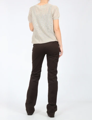 Pantaloni Zara, maro Maro