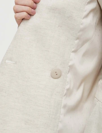 Sacou Oversize Gestuz, crem