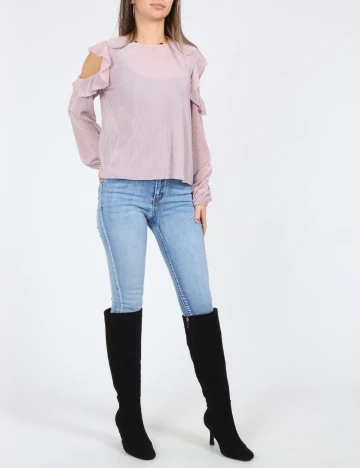 Bluza Bershka, lila