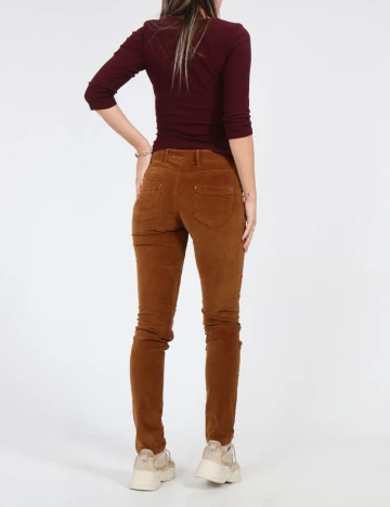 Pantaloni Zra, maro