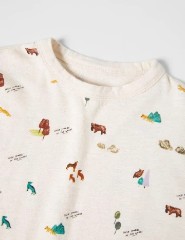 Bluza Zara, crem Crem