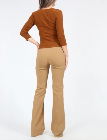 Pantaloni Zra, maro Maro