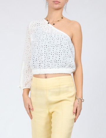 Top Bershka, alb