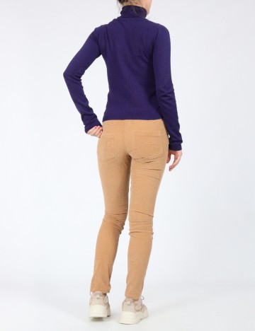 Pantaloni Zra, maro
