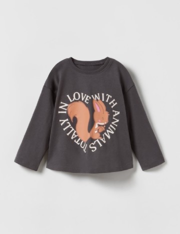 
						Bluza Zara, gri inchis