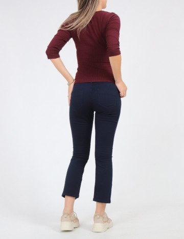 Pantaloni Zra, bleumarin