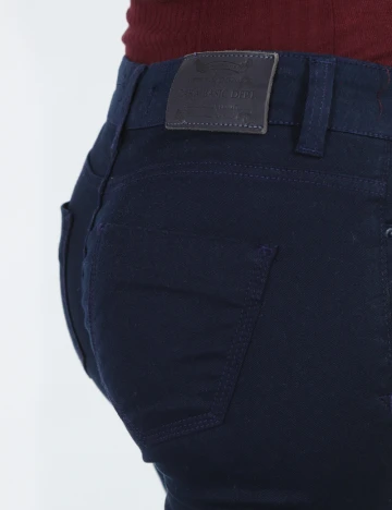 Pantaloni Zra, bleumarin
