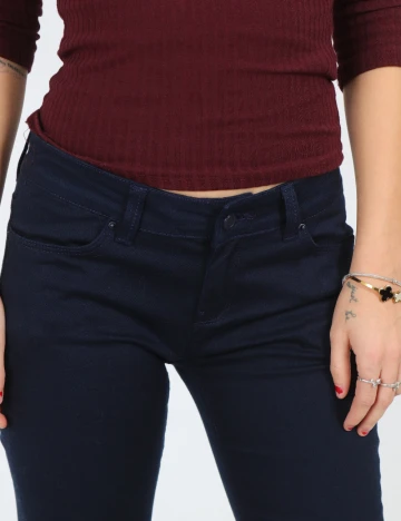 Pantaloni Zra, bleumarin