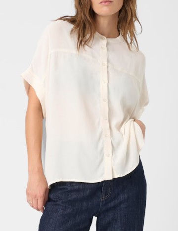 Camasa Soaked In Luxury, ecru
