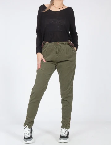 Pantaloni Zara, verde
