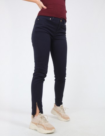 Pantaloni Zra, bleumarin