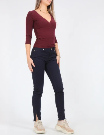 Pantaloni Zra, bleumarin