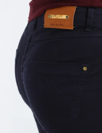 Pantaloni Zra, bleumarin