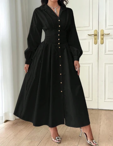 Rochie lunga SHEIN, negru