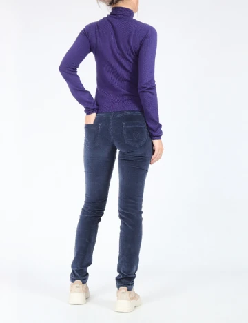 Pantaloni Zra, albastru