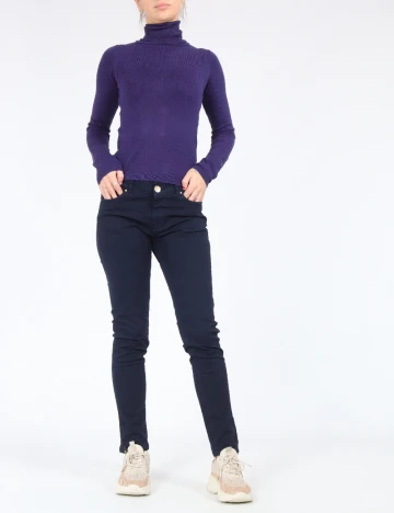 Pantaloni Zra, bleumarin
