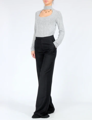 Pantaloni Zra, negru