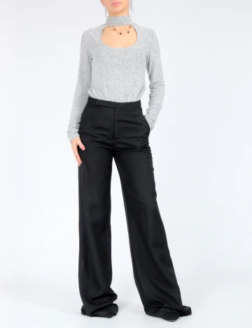 Pantaloni Zra, negru