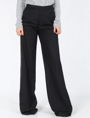 Pantaloni Zra, negru
