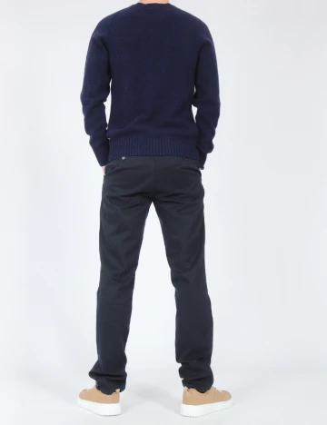 Pantaloni Massimo Dutti, bleumarin Albastru