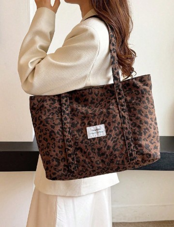 
						Geanta SHEIN, animal print