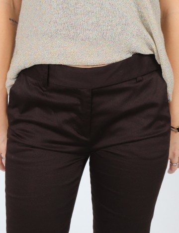 Pantaloni Zra, maro