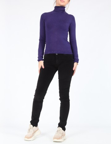 Pantaloni Zra, negru