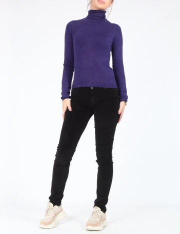 Pantaloni Zra, negru