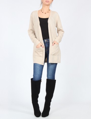 Cardigan Kaffe, bej