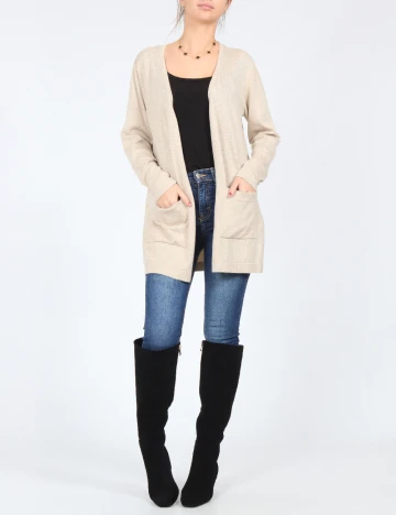 Cardigan Kaffe, bej