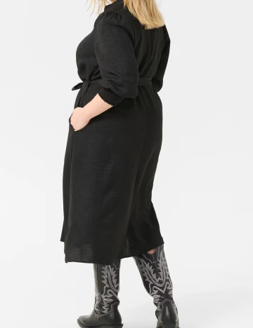 Rochie medie Kaffe Curve, negru
