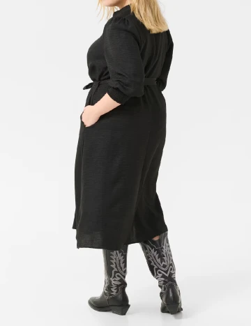 Rochie medie Kaffe Curve, negru