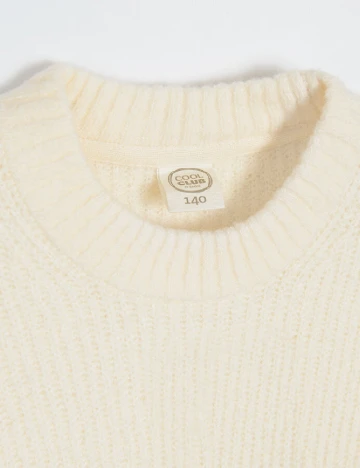 Pulover Cool Club, ecru Alb