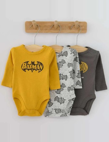 Set body 3 bucati Cool Club, mix culori