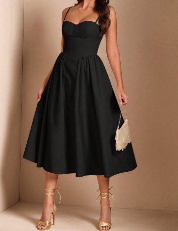 
						Rochie medie SHEIN, negru