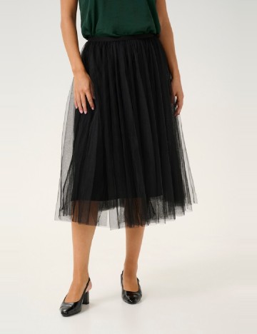 Fusta Cream, negru