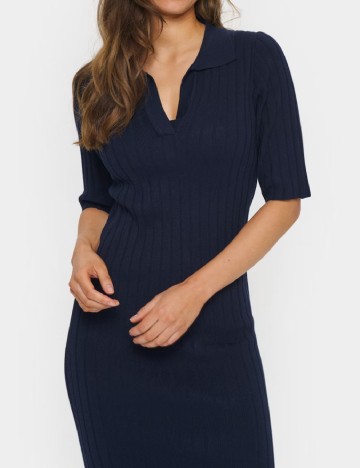 Rochie medie Saint Tropez, bleumarin