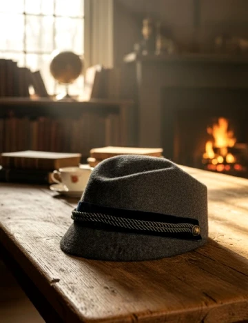 Palarie Zara, gri Gri