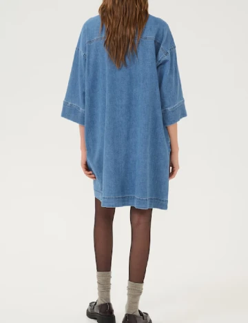Rochie scurta My Essential Wardrobe, albastru Albastru