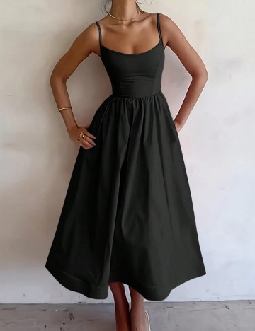 
						Rochie medie SHEIN, negru