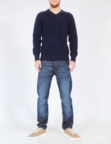 Blugi Zara, albastru Albastru